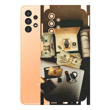 Samsung A/S Series Phone Skins (All Models) - Luxury Lifestyle - Transparent Finish (T-11) Samsung Galaxy A13 4G
