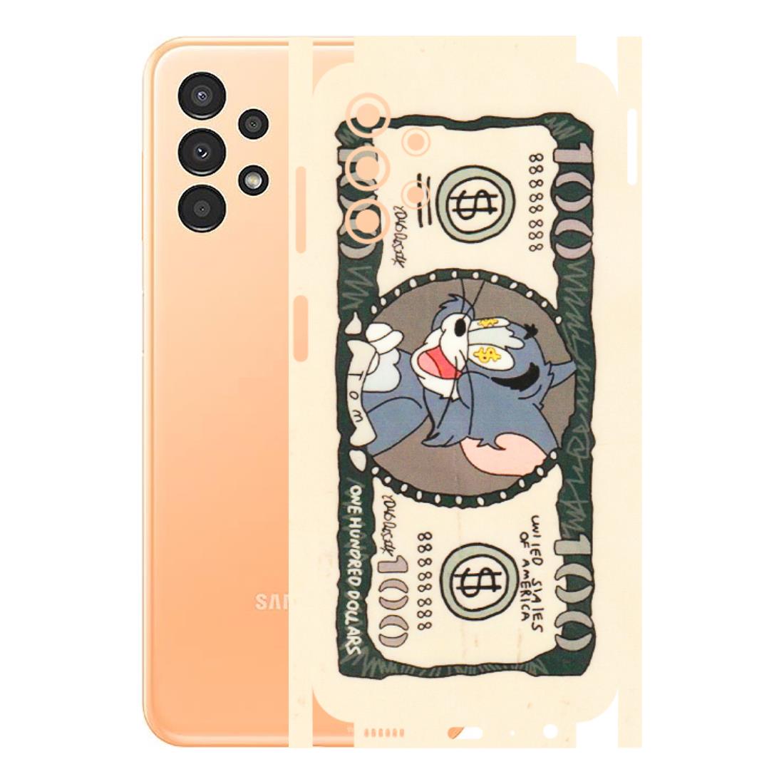 Samsung A/S Series Phone Skins (All Models) - One Hundred Dollar Tom - Transparent Finish (T-16) Samsung Galaxy A13 4G