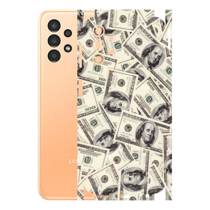 Samsung A/S Series Phone Skins (All Models) - Dollar Lover - Transparent Finish (T-17) Samsung Galaxy A13 4G