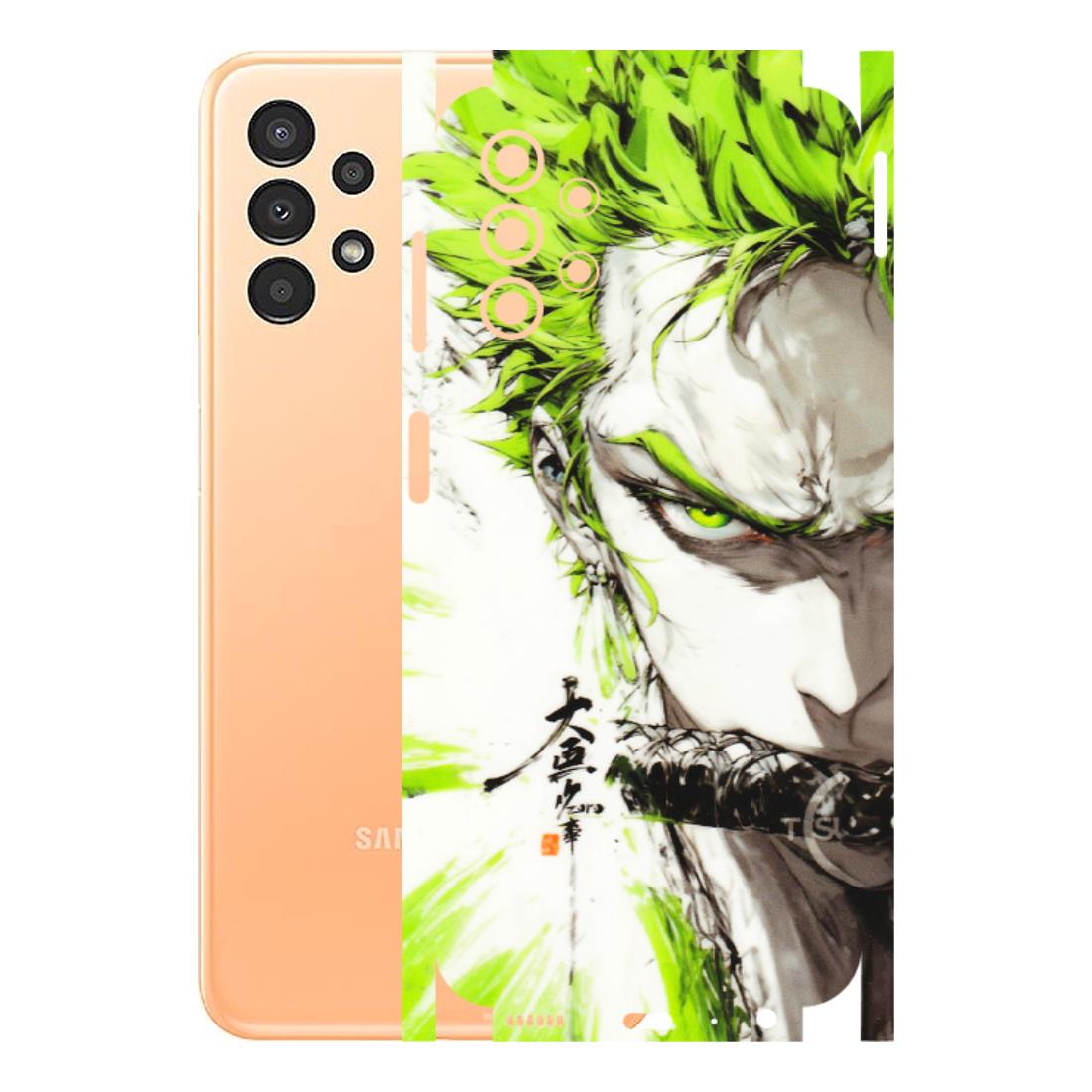 Samsung A/S Series Phone Skins (All Models) - Roro Taku Anime - Transparent Finish (T-18) Samsung Galaxy A13 4G
