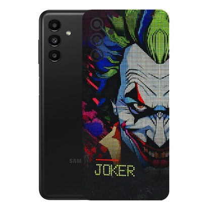 Samsung A/S Series Phone Skins (All Models) - Joker Dot Matrix - 3D Embossed Finish (L-08) Samsung Galaxy A13 (5G)