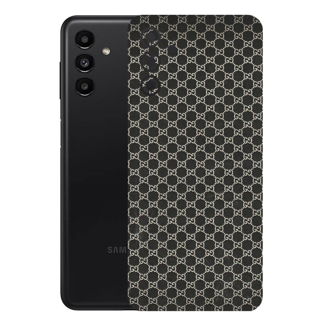 Samsung A/S Series Phone Skins (All Models) - Black G Print - 3D Embossed Finish (L-109) Samsung Galaxy A13 (5G)