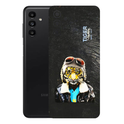 Samsung A/S Series Phone Skins (All Models) - Rider Tiger - 3D Embossed Finish (L-113) Samsung Galaxy A13 (5G)