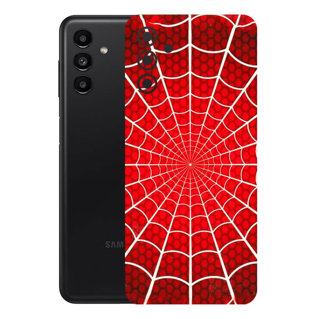 Samsung A/S Series Phone Skins (All Models) - Classic Spidey Web - 3D Embossed Finish (L-115) Samsung Galaxy A13 (5G)
