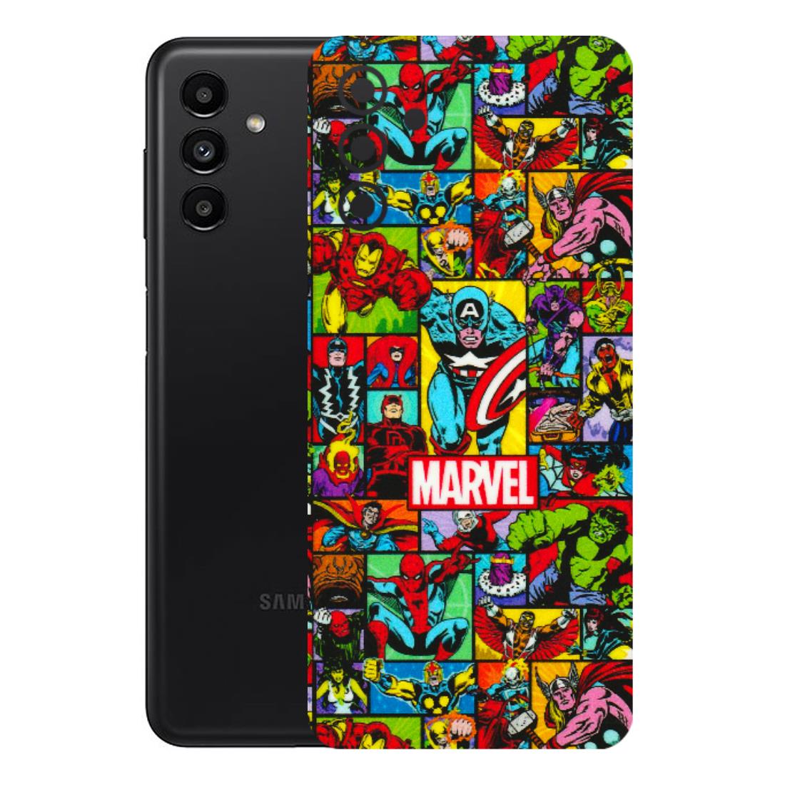 Samsung A/S Series Phone Skins (All Models) - MARVELOUS Comic Characters - 3D Embossed Finish (L-129) Samsung Galaxy A13 (5G)