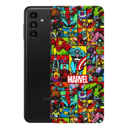 Samsung A/S Series Phone Skins (All Models) - MARVELOUS Comic Characters - 3D Embossed Finish (L-129) Samsung Galaxy A13 (5G)