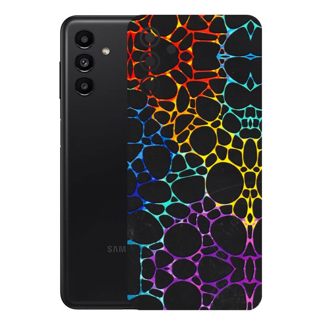 Samsung A/S Series Phone Skins (All Models) - Abstract Art MultiColour - 3D Embossed Finish (L-133) Samsung Galaxy A13 (5G)