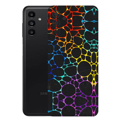 Samsung A/S Series Phone Skins (All Models) - Abstract Art MultiColour - 3D Embossed Finish (L-133) Samsung Galaxy A13 (5G)