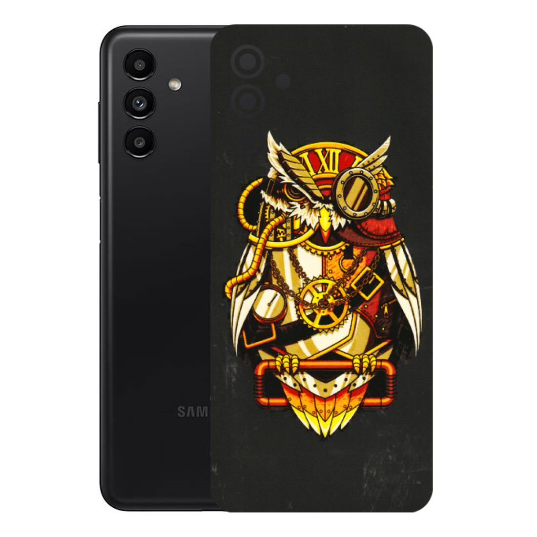 Samsung A/S Series Phone Skins (All Models) - Classy Smart Owl - 3D Embossed Finish (L-144) Samsung Galaxy A13 (5G)
