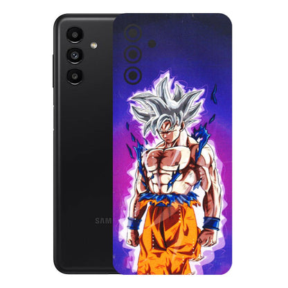 Samsung A/S Series Phone Skins (All Models) - Goku Purple Anime - 3D Embossed Finish (L-147) Samsung Galaxy A13 (5G)