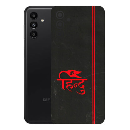 Samsung A/S Series Phone Skins (All Models) - Hindu Black - 3D Embossed Finish (L-153) Samsung Galaxy A13 (5G)