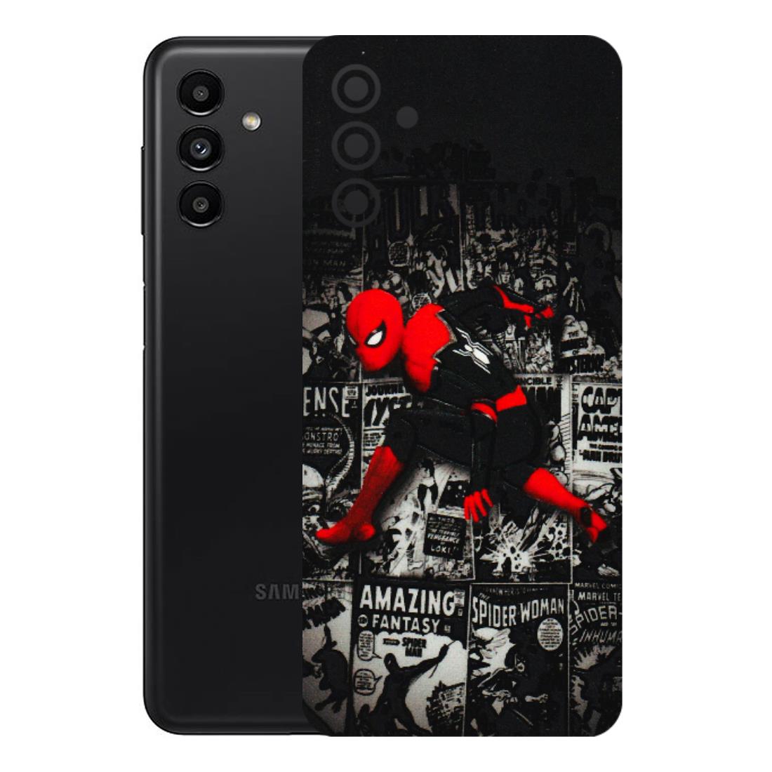 Samsung A/S Series Phone Skins (All Models) - SpiderMan New - 3D Embossed Finish (L-162) Samsung Galaxy A13 (5G)