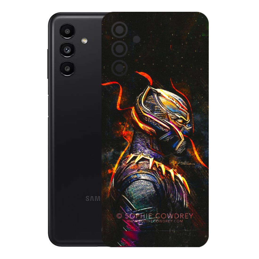 Samsung A/S Series Phone Skins (All Models) - Black Panther - 3D Embossed Finish (L-190) Samsung Galaxy A13 (5G)