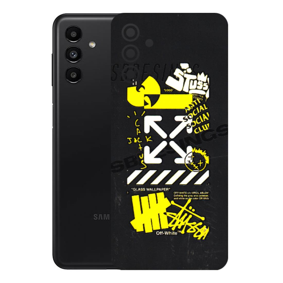 Samsung A/S Series Phone Skins (All Models) - Anti Social Graffiti - 3D Embossed Finish (L-198) Samsung Galaxy A13 (5G)