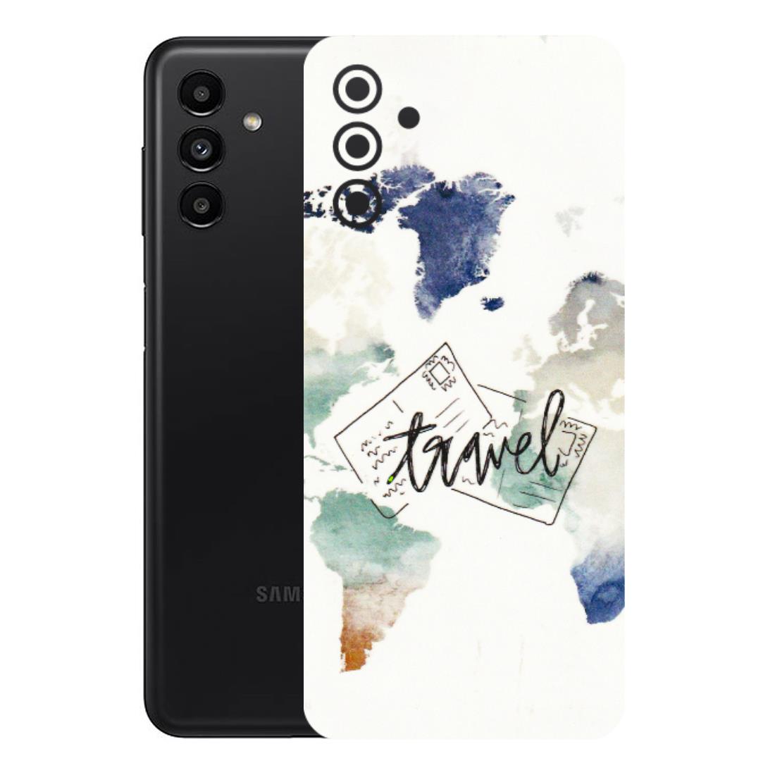 Samsung A/S Series Phone Skins (All Models) - Travel The World - 3D Embossed Finish (L-232) Samsung Galaxy A13 (5G)
