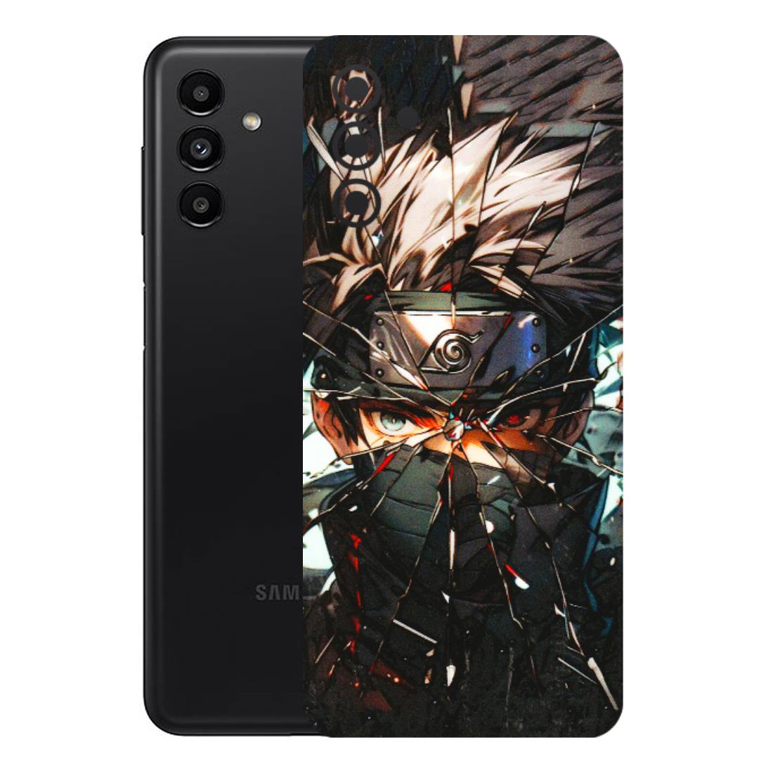 Samsung A/S Series Phone Skins (All Models) - Kakashi Shattered Glass Effect - 3D Embossed Finish (L-237) Samsung Galaxy A13 (5G)