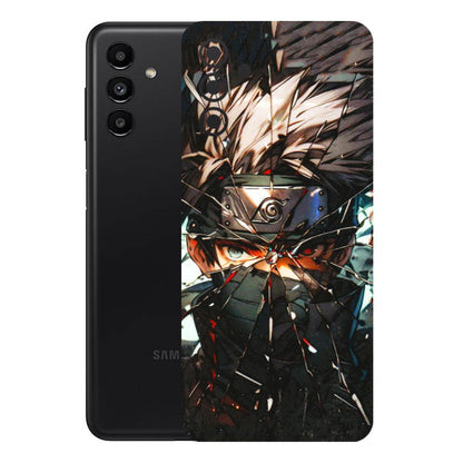 Samsung A/S Series Phone Skins (All Models) - Kakashi Shattered Glass Effect - 3D Embossed Finish (L-237) Samsung Galaxy A13 (5G)