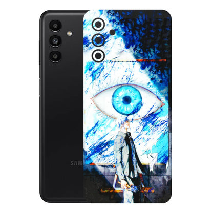 Samsung A/S Series Phone Skins (All Models) - Gojo Satoru evil eye - 3D Embossed Finish (L-239) Samsung Galaxy A13 (5G)