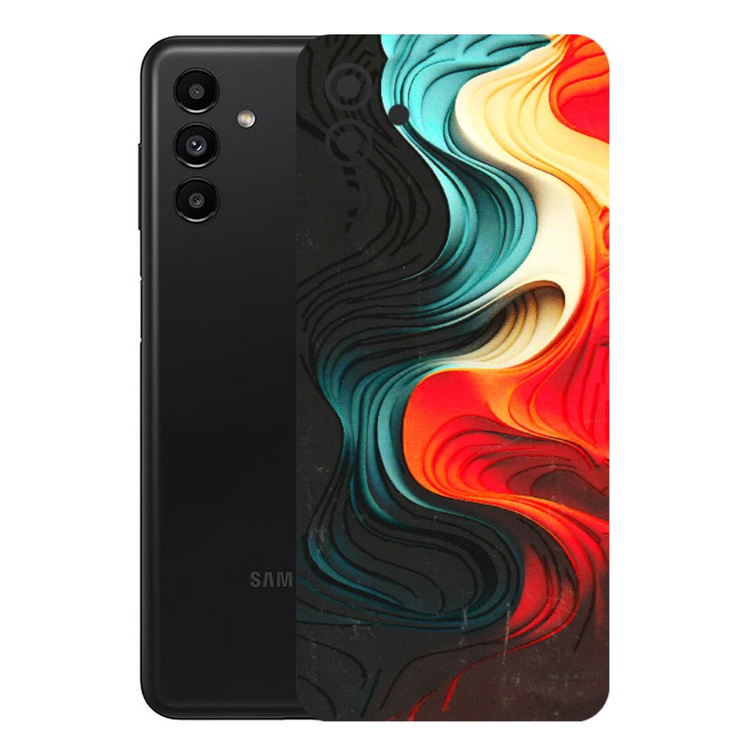 Samsung A/S Series Phone Skins (All Models) - The Silky Swirl - 3D Embossed Finish (L-240) Samsung Galaxy A13 (5G)