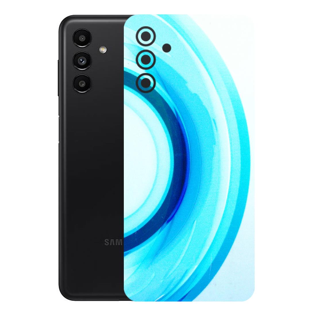 Samsung A/S Series Phone Skins (All Models) - The Blue Curve - 3D Embossed Finish (L-244) Samsung Galaxy A13 (5G)