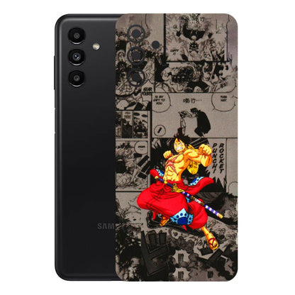 Samsung A/S Series Phone Skins (All Models) - One Piece Rocket Punch Manga - 3D Embossed Finish (L-25) Samsung Galaxy A13 (5G)
