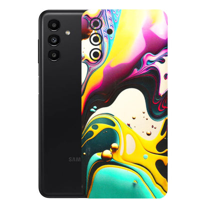 Samsung A/S Series Phone Skins (All Models) - Multicolor Abstract pattern - 3D Embossed Finish (L-254) Samsung Galaxy A13 (5G)