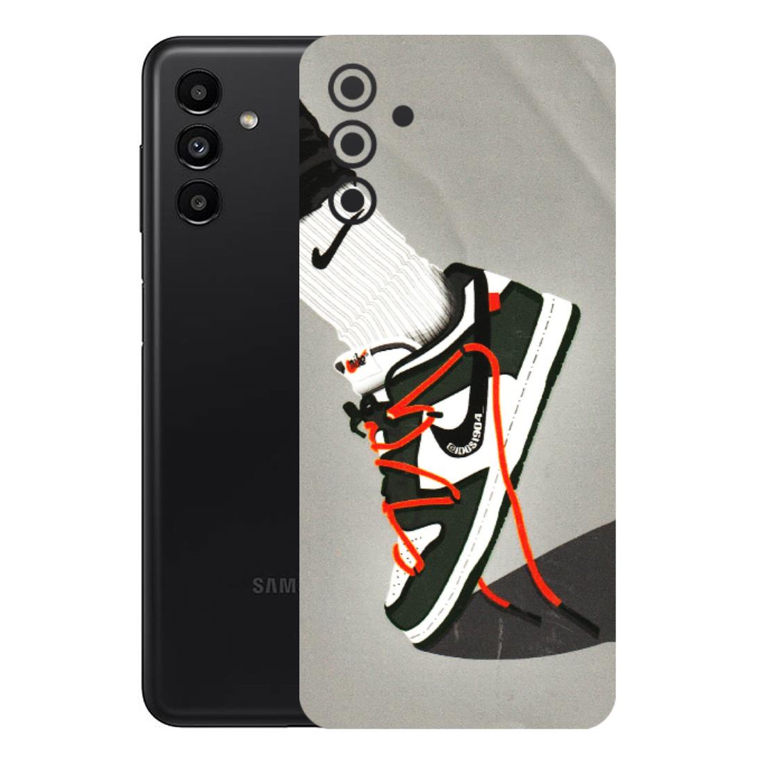 Samsung A/S Series Phone Skins (All Models) - New Grey Sneaker - 3D Embossed Finish (L-261) Samsung Galaxy A13 (5G)
