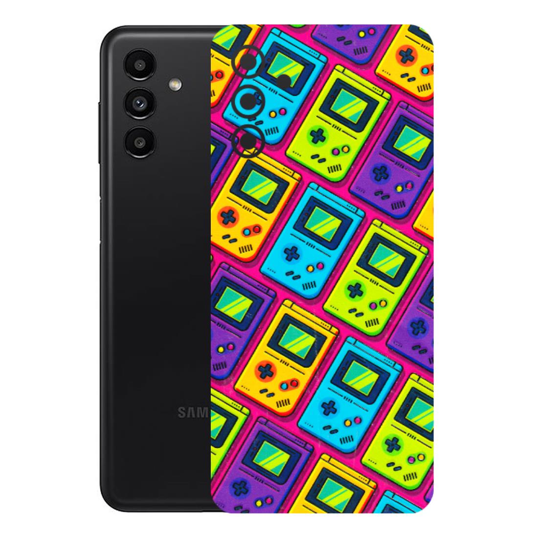 Samsung A/S Series Phone Skins (All Models) - Gameboy Colourful - 3D Embossed Finish (L-266) Samsung Galaxy A13 (5G)