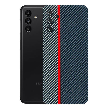 Samsung A/S Series Phone Skins (All Models) - Blue Sober Lines - 3D Embossed Finish (L-305) Samsung Galaxy A13 (5G)