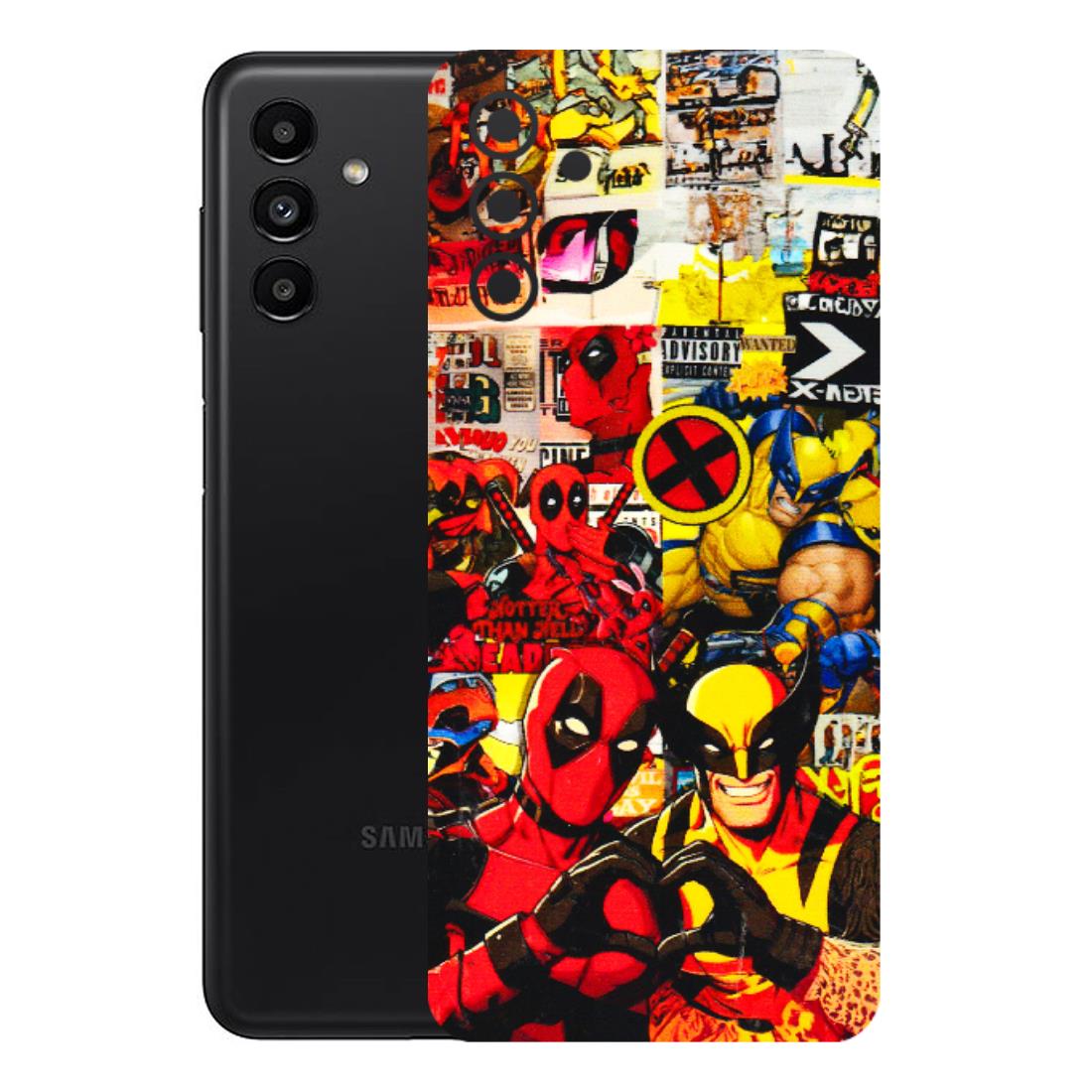 Samsung A/S Series Phone Skins (All Models) - Spidy Wolverine - 3D Embossed Finish (L-310) Samsung Galaxy A13 (5G)