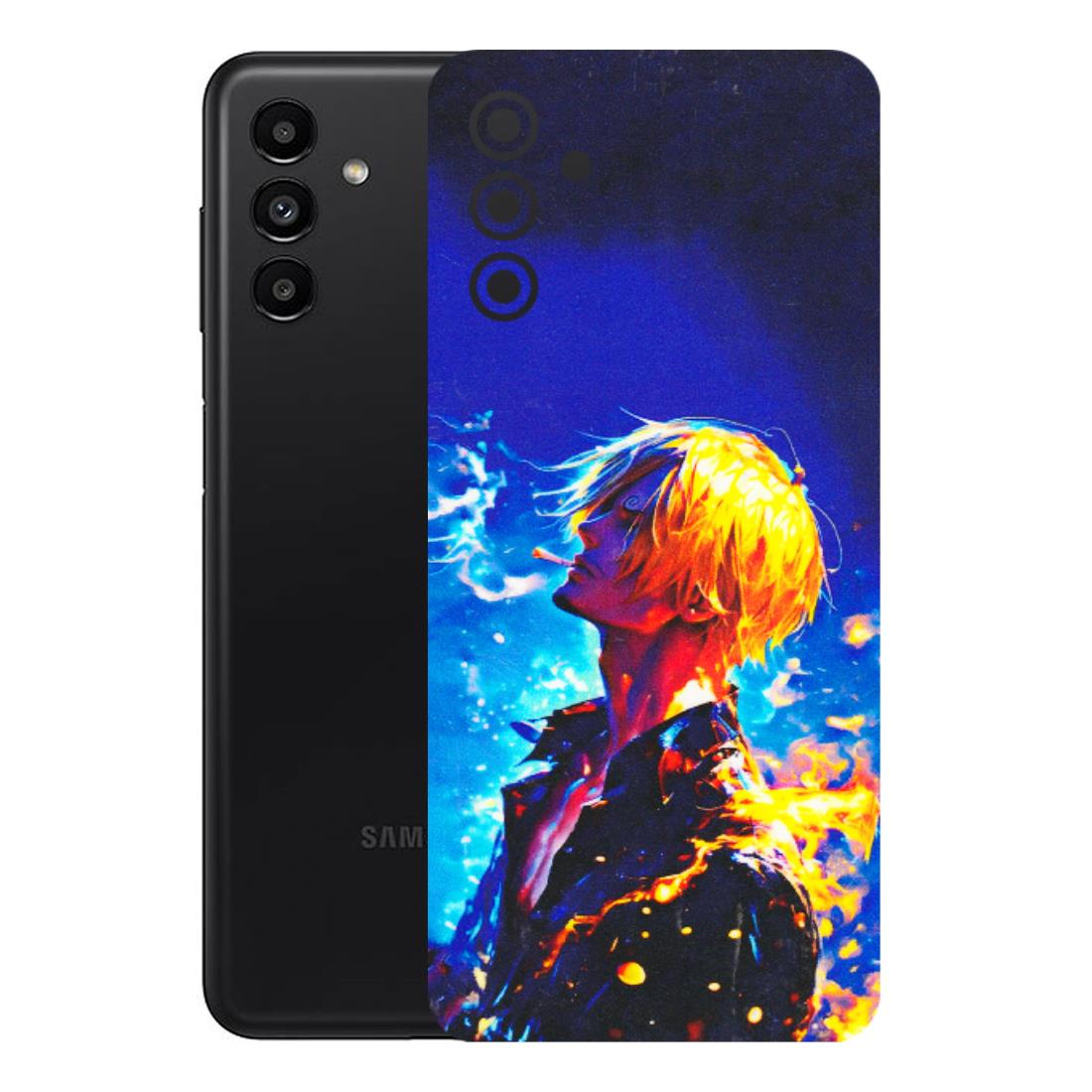 Samsung A/S Series Phone Skins (All Models) - Sanji Vinsmoke One Piece - 3D Embossed Finish (L-319) Samsung Galaxy A13 (5G)