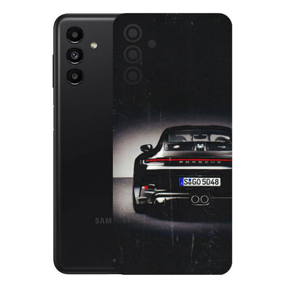 Samsung A/S Series Phone Skins (All Models) - New Black Porsche GT3 - 3D Embossed Finish (L-327) Samsung Galaxy A13 (5G)