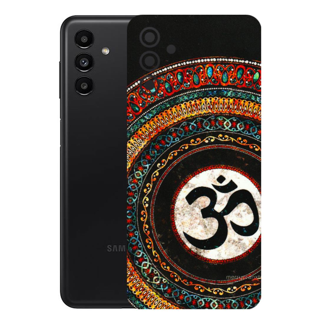 Samsung A/S Series Phone Skins (All Models) - Aum Chant Abstract - 3D Embossed Finish (L-42) Samsung Galaxy A13 (5G)