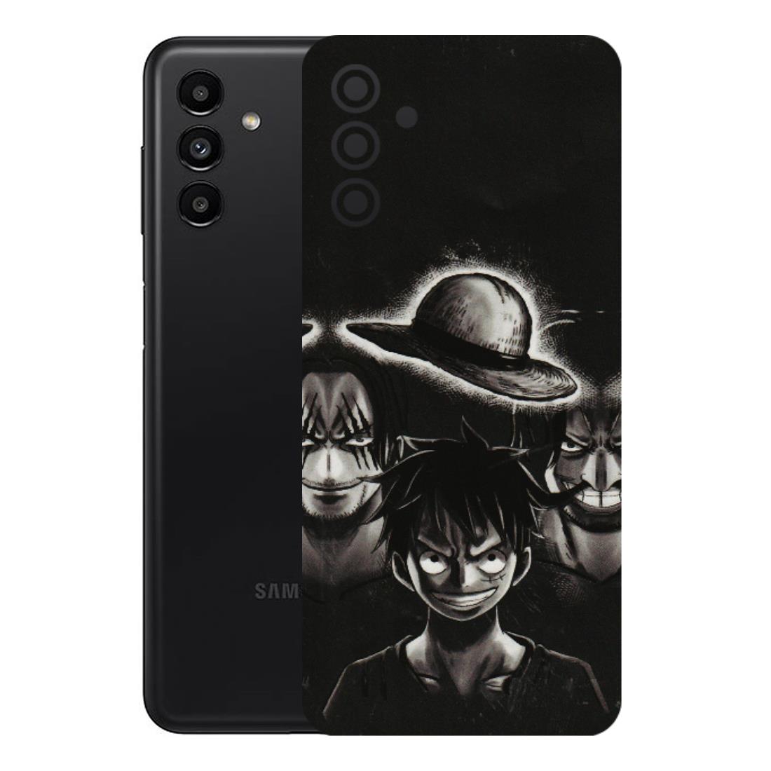 Samsung A/S Series Phone Skins (All Models) - Black Luffy Hat - 3D Embossed Finish (L-57) Samsung Galaxy A13 (5G)