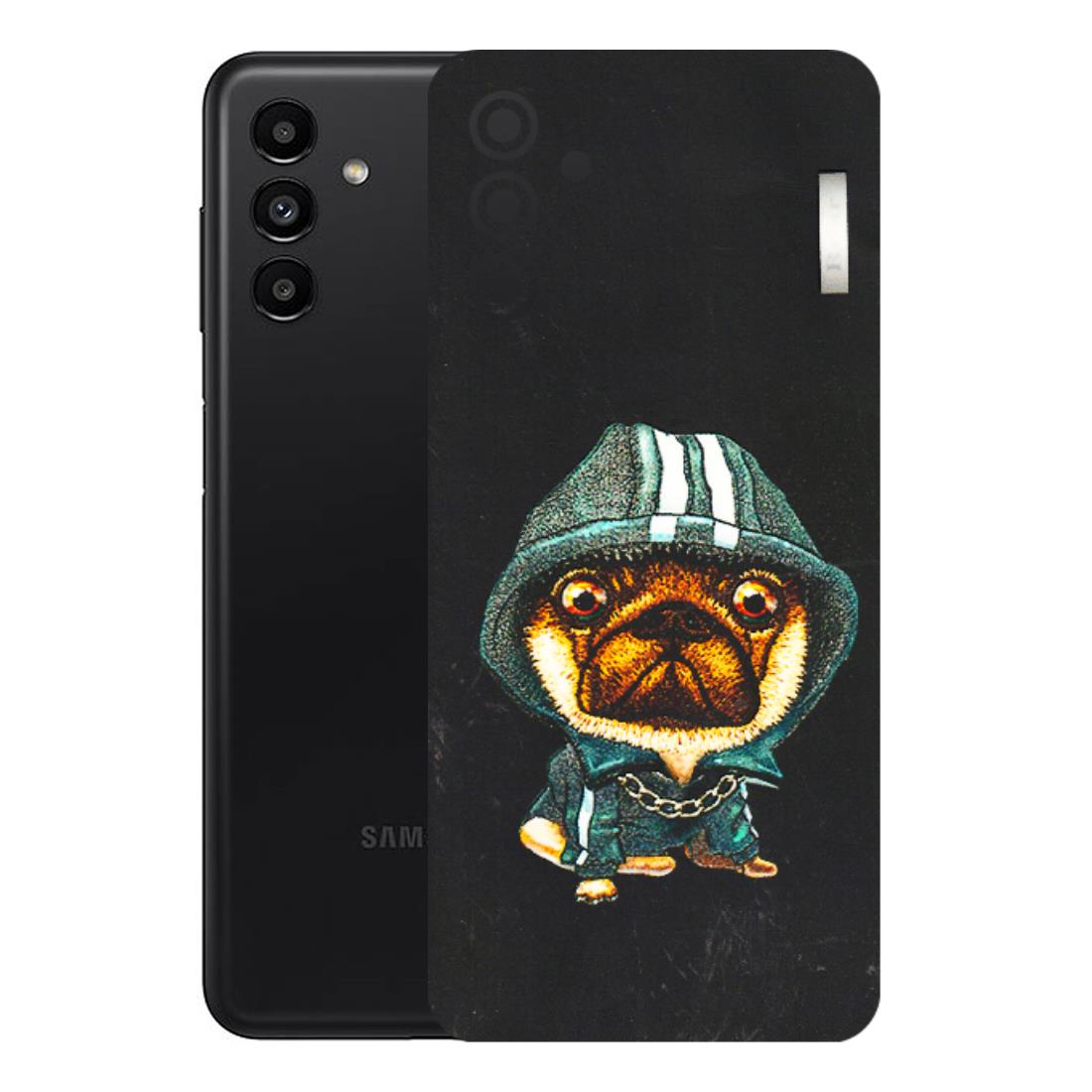 Samsung A/S Series Phone Skins (All Models) - Puppy N Hoodie - 3D Embossed Finish (L-90) Samsung Galaxy A13 (5G)