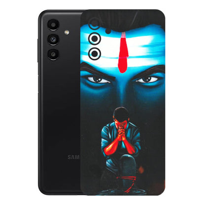 Samsung A/S Series Phone Skins (All Models) - Mahakal Bhakt - Matte Finish (M-112) Samsung Galaxy A13 (5G)