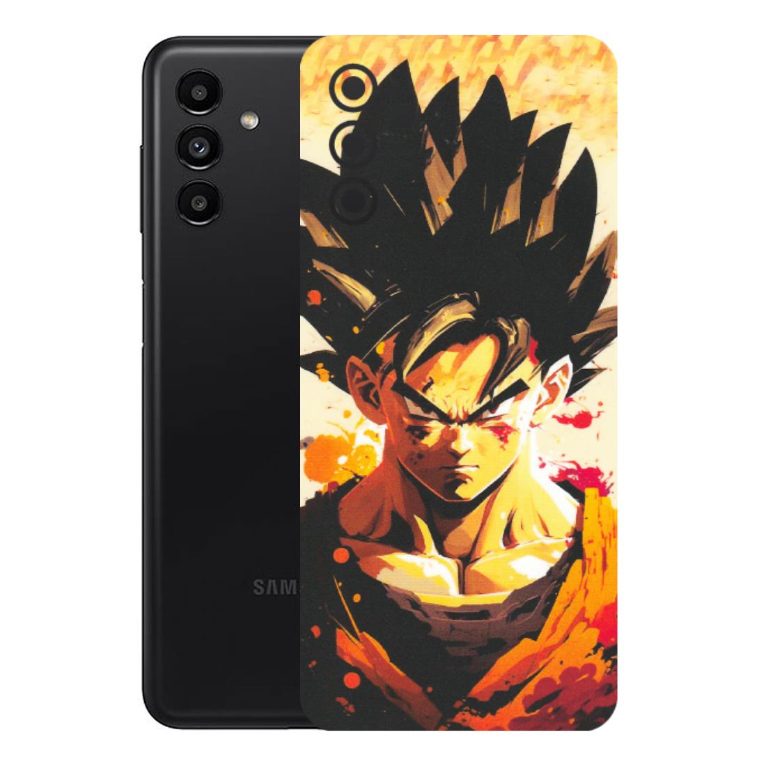 Samsung A/S Series Phone Skins (All Models) - Angry Goku - Matte Finish (M-12) Samsung Galaxy A13 (5G)