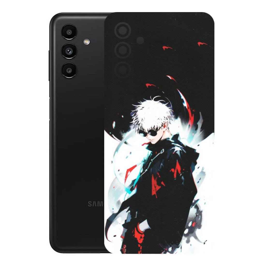 Samsung A/S Series Phone Skins (All Models) - Gojo Powerful Charater Kaisen Anime - Matte Finish (M-144) Samsung Galaxy A13 (5G)