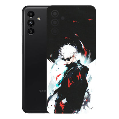 Samsung A/S Series Phone Skins (All Models) - Gojo Powerful Charater Kaisen Anime - Matte Finish (M-144) Samsung Galaxy A13 (5G)