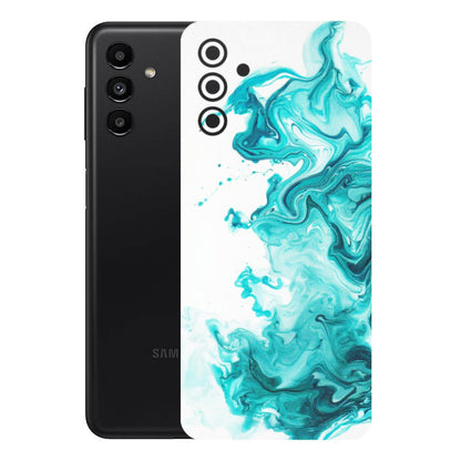 Samsung A/S Series Phone Skins (All Models) - Sky Blue Abstract Colour - Matte Finish (M-146) Samsung Galaxy A13 (5G)