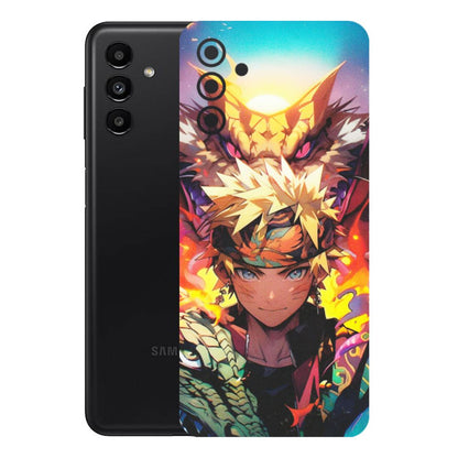 Samsung A/S Series Phone Skins (All Models) - Angry Naruto Anime - Matte Finish (M-148) Samsung Galaxy A13 (5G)