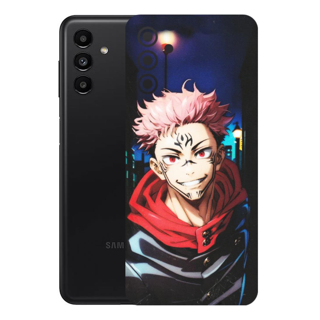 Samsung A/S Series Phone Skins (All Models) - Yuji Itadori Funny Face Anime - Matte Finish (M-152) Samsung Galaxy A13 (5G)