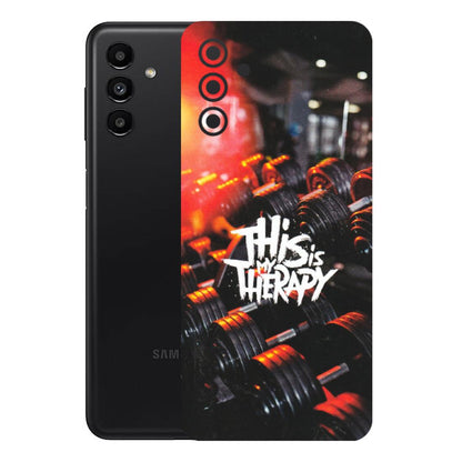 Samsung A/S Series Phone Skins (All Models) - GYM Lover Therapy - Matte Finish (M-160) Samsung Galaxy A13 (5G)