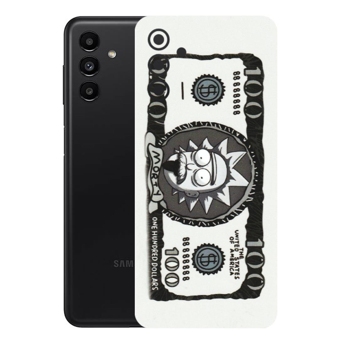 Samsung A/S Series Phone Skins (All Models) - Rick And Morty Hundred Dollar Anime - Matte Finish (M-161) Samsung Galaxy A13 (5G)