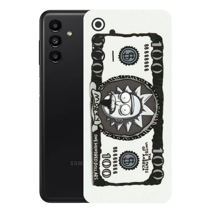 Samsung A/S Series Phone Skins (All Models) - Rick And Morty Hundred Dollar Anime - Matte Finish (M-161) Samsung Galaxy A13 (5G)
