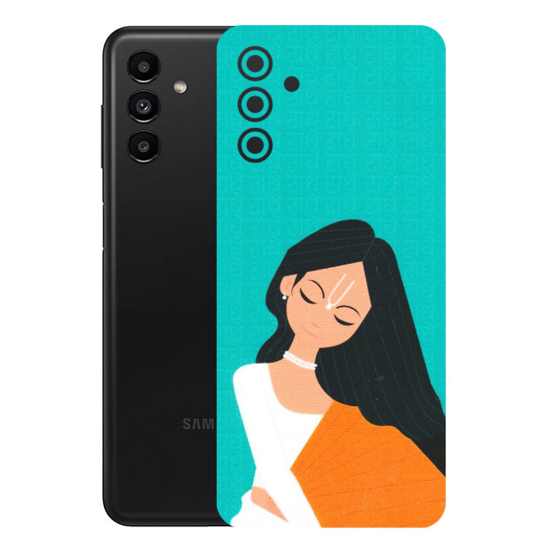 Samsung A/S Series Phone Skins (All Models) - Radhe Radhe With Hindu Symbol - Matte Finish (M-164) Samsung Galaxy A13 (5G)