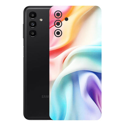 Samsung A/S Series Phone Skins (All Models) - Colourful Silk Cloth - Matte Finish (M-165) Samsung Galaxy A13 (5G)