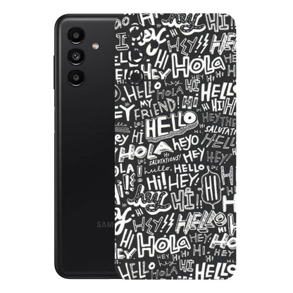 Samsung A/S Series Phone Skins (All Models) - Hi Hello Doodles - Matte Finish (M-25) Samsung Galaxy A13 (5G)