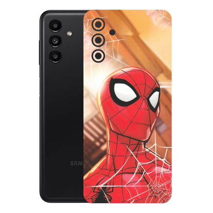 Samsung A/S Series Phone Skins (All Models) - Spiderman Face New - Matte Finish (M-41) Samsung Galaxy A13 (5G)