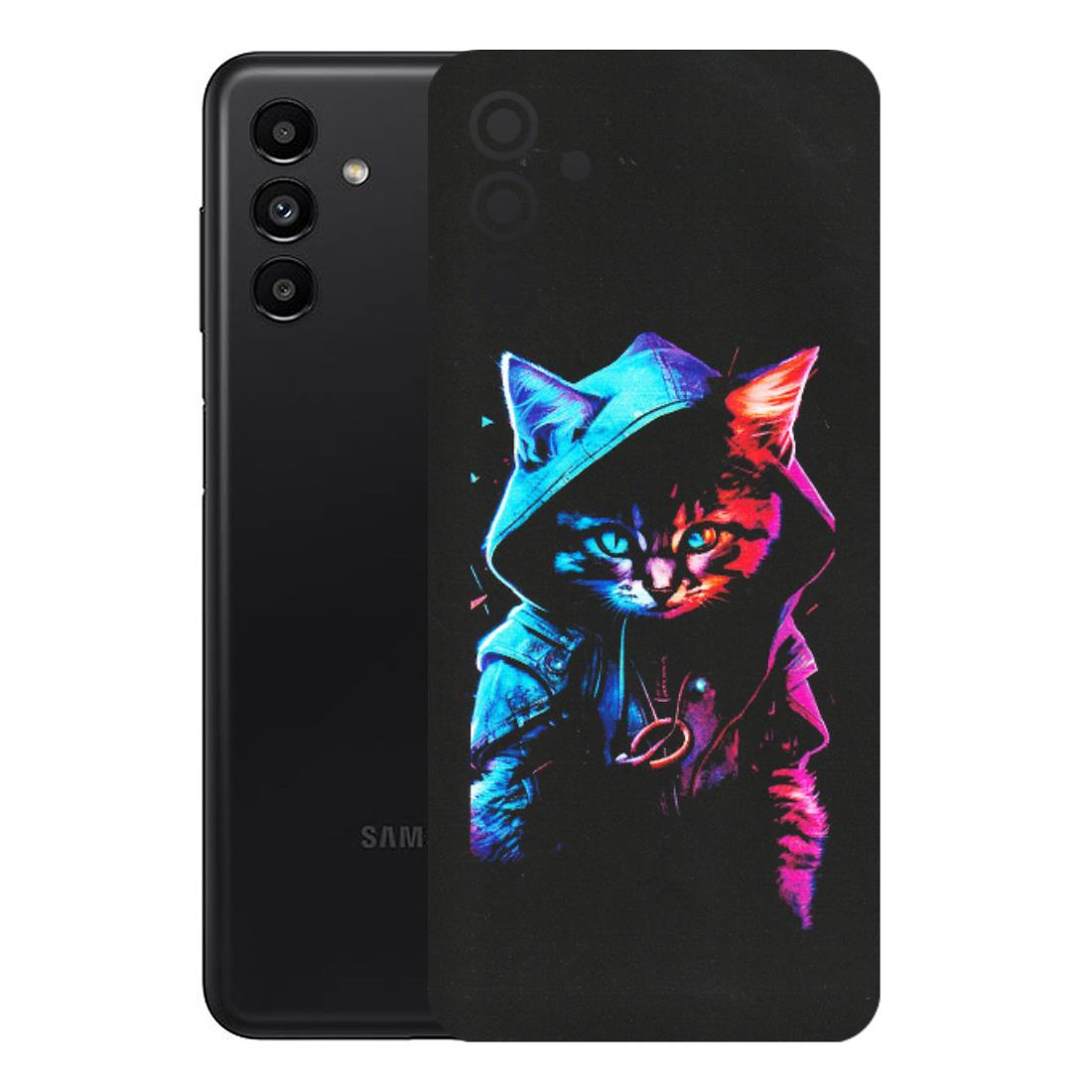 Samsung A/S Series Phone Skins (All Models) - Cyberpunk Cat - Matte Finish (M-45) Samsung Galaxy A13 (5G)